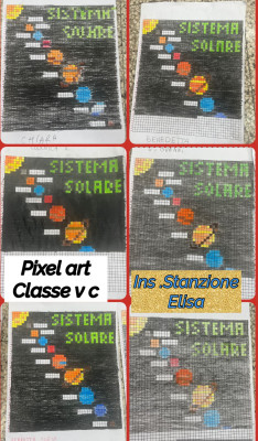 PIXEL ART DEL SISTEMA SOLARE